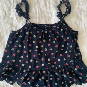 4 DAYS ONLY moving sale madewell floral tank